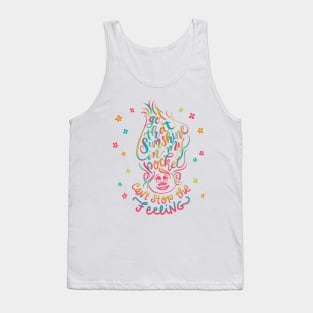 Trolls Got that Sunshine in my Pocket Can't Stop the Feeling Tank Top